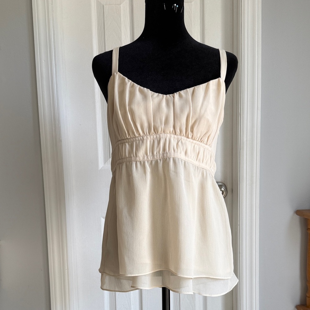 Ann Taylor Fairy like festival  Cream Camisole.